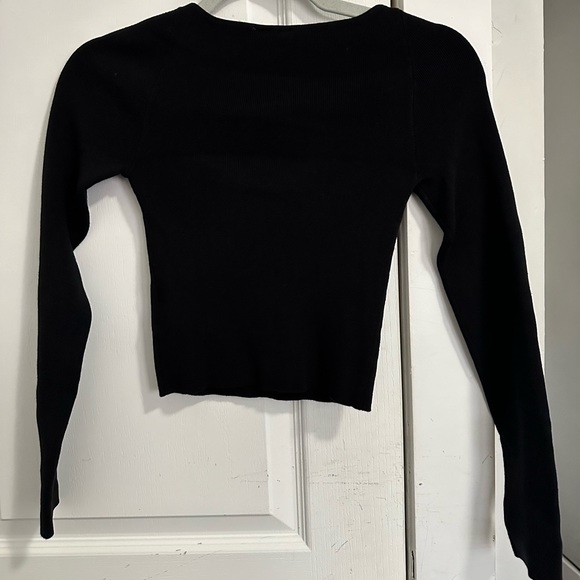 H&M Sweetheart Neckline Long Sleeved Top - Picture 4 of 4